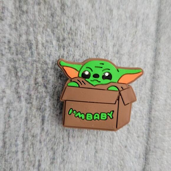 Grogu The Child Star Wars The Madalorian Shoe Charms - Picture 5 of 5